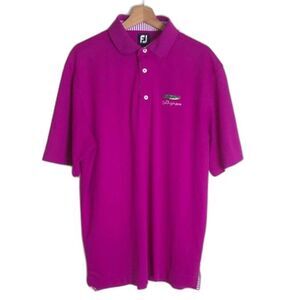 Footjoy mens short sleeve performance wear golf polo shirt size large